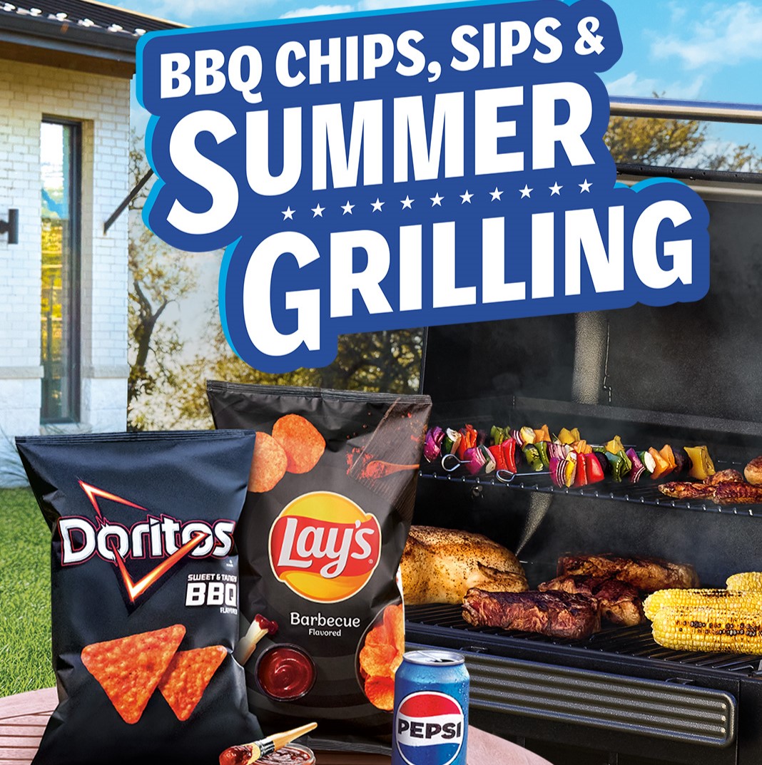 Pepsi and Frito Lay Chips and Sips