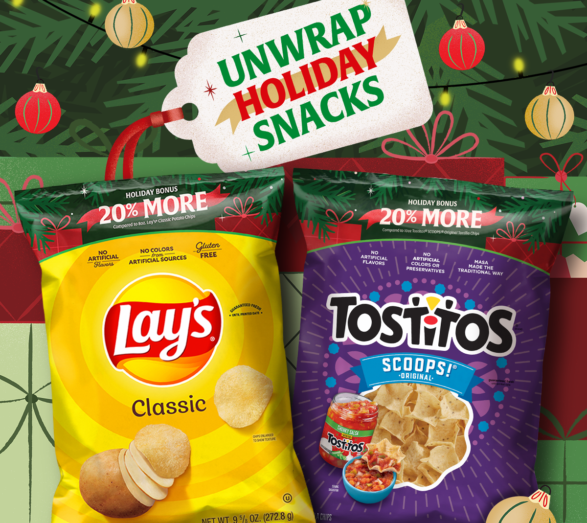 Frito Lay Unwrap Snacks