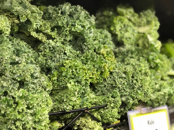 Shamrock Smoothie Ingredients: Fresh Kale