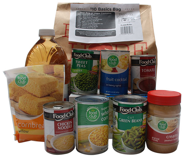 Brown Bags of Hope: Basics Bag Brown Bags of Hope: Basics Bag