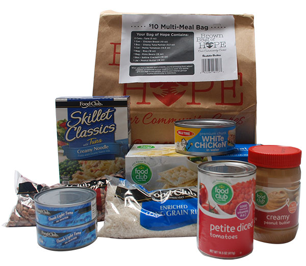 Brown Bags of Hope: Multi Meal Bag Brown Bags of Hope: Multi Meal Bag