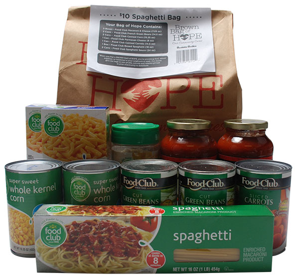 Brown Bags of Hope: Spaghetti Bag Brown Bags of Hope: Spaghetti Bag