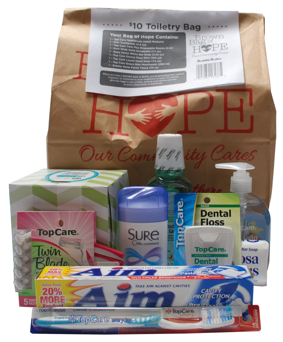 Brown Bags of Hope: Toiletry Bag Brown Bags of Hope: Toiletry Bag