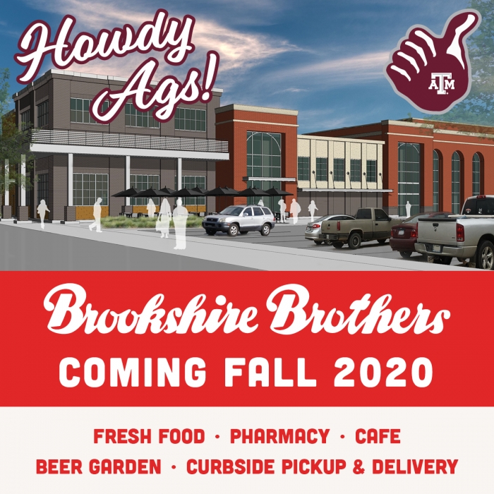 Brookshire Brothers Coming Fall 2020 To College Station