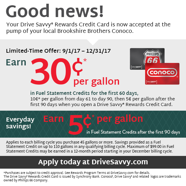 Drive Savvy Rewards Credit Care Limited Time Offer