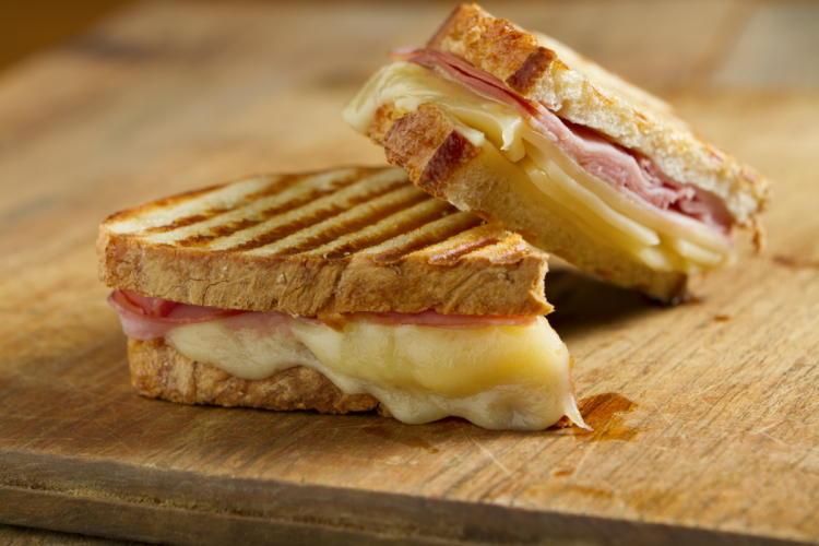 Cheesy Ham Sandwiches