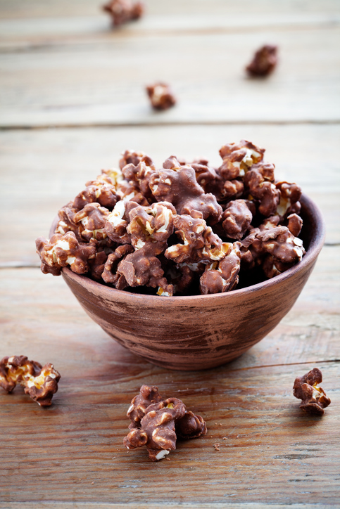 Chocolate Peanut Butter Popcorn