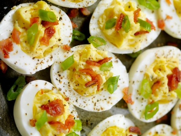 Bacon Deviled Eggs