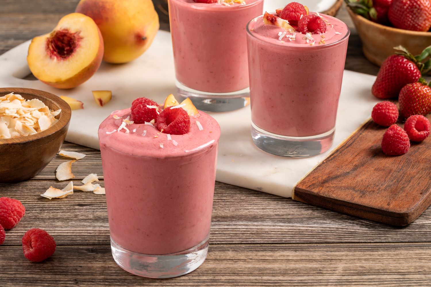 Berry Peach Smoothie