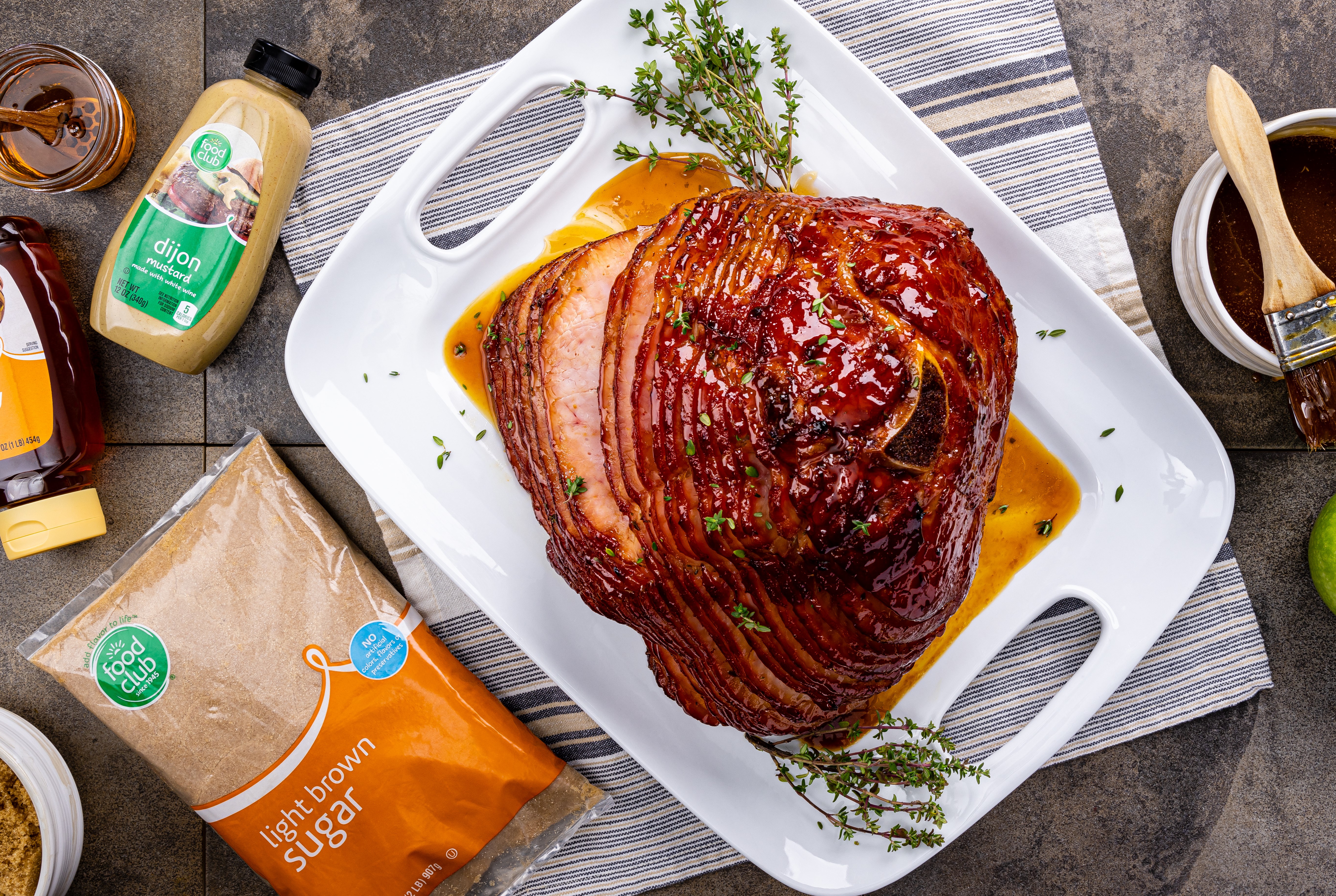 Sweet Bourbon Ham Glaze