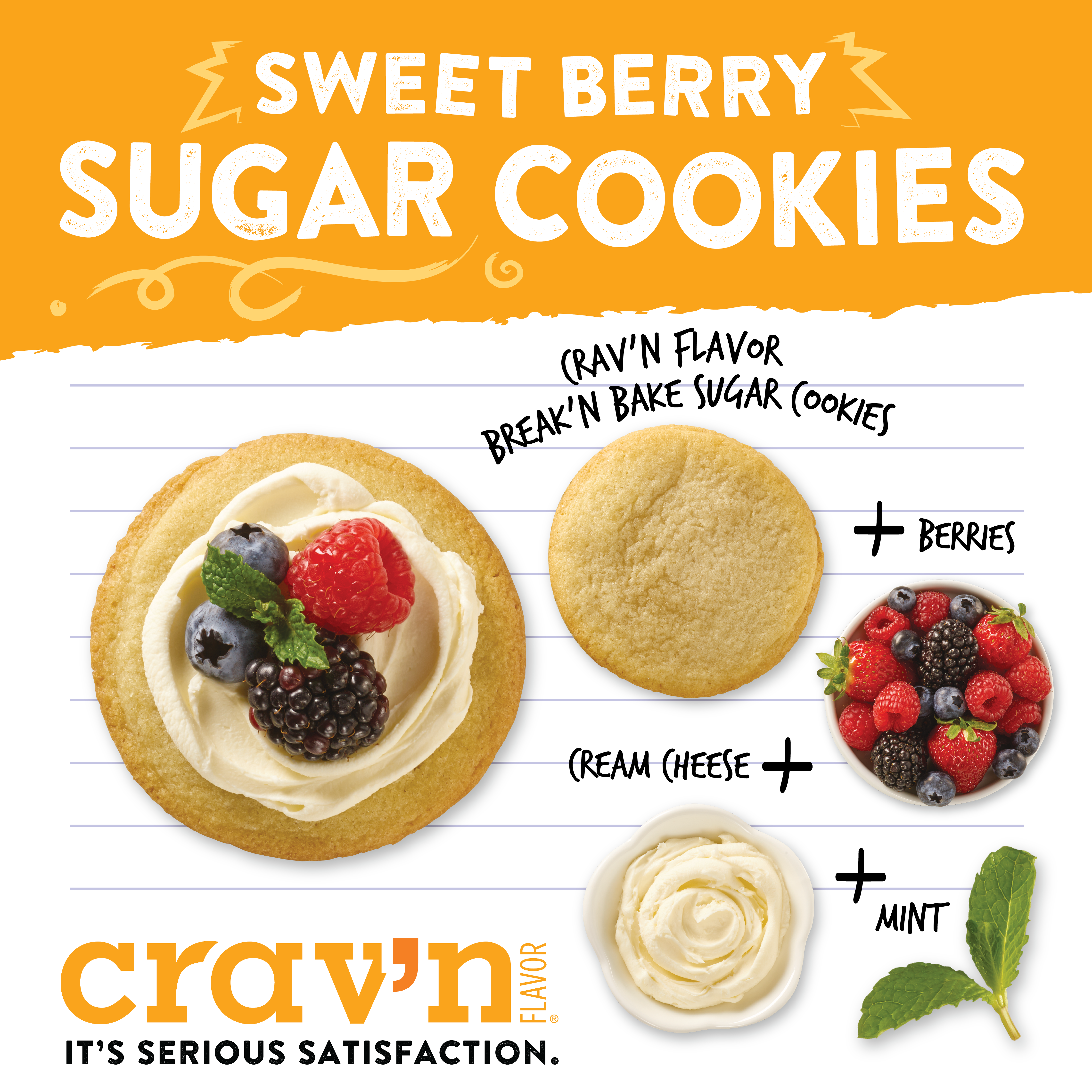 Sweet Berry Sugar Cookies
