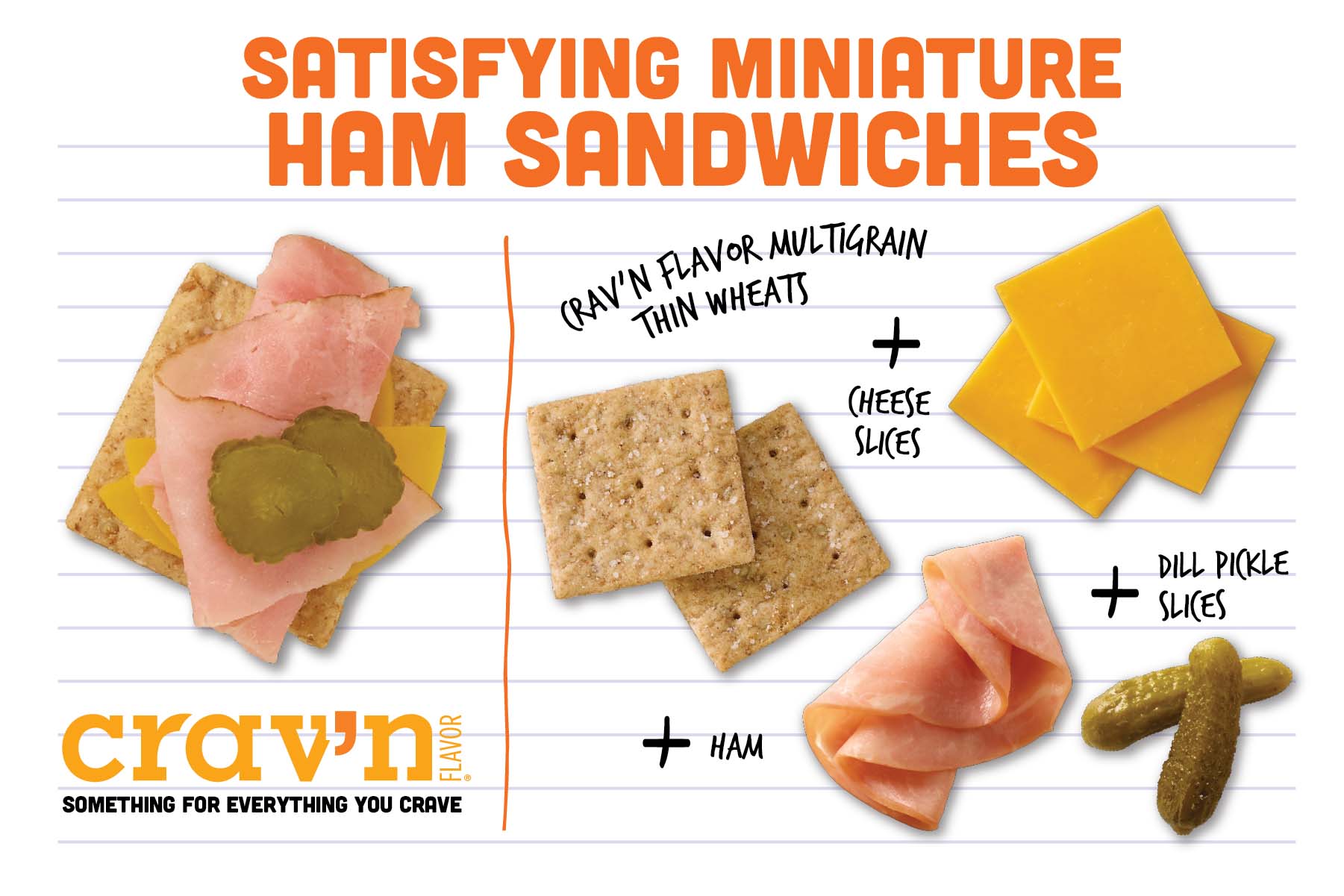 Miniature Ham Sandwiches