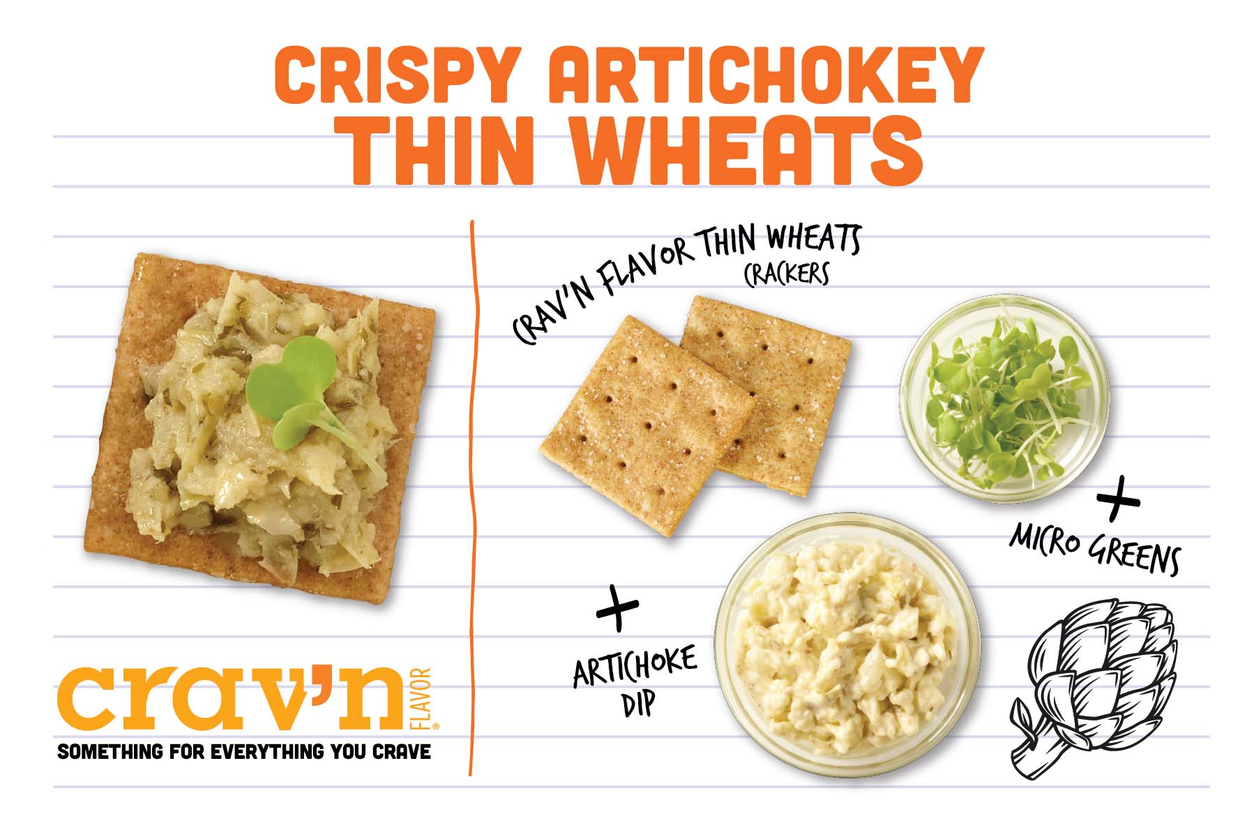 Crispy Artichokey Thin Wheats