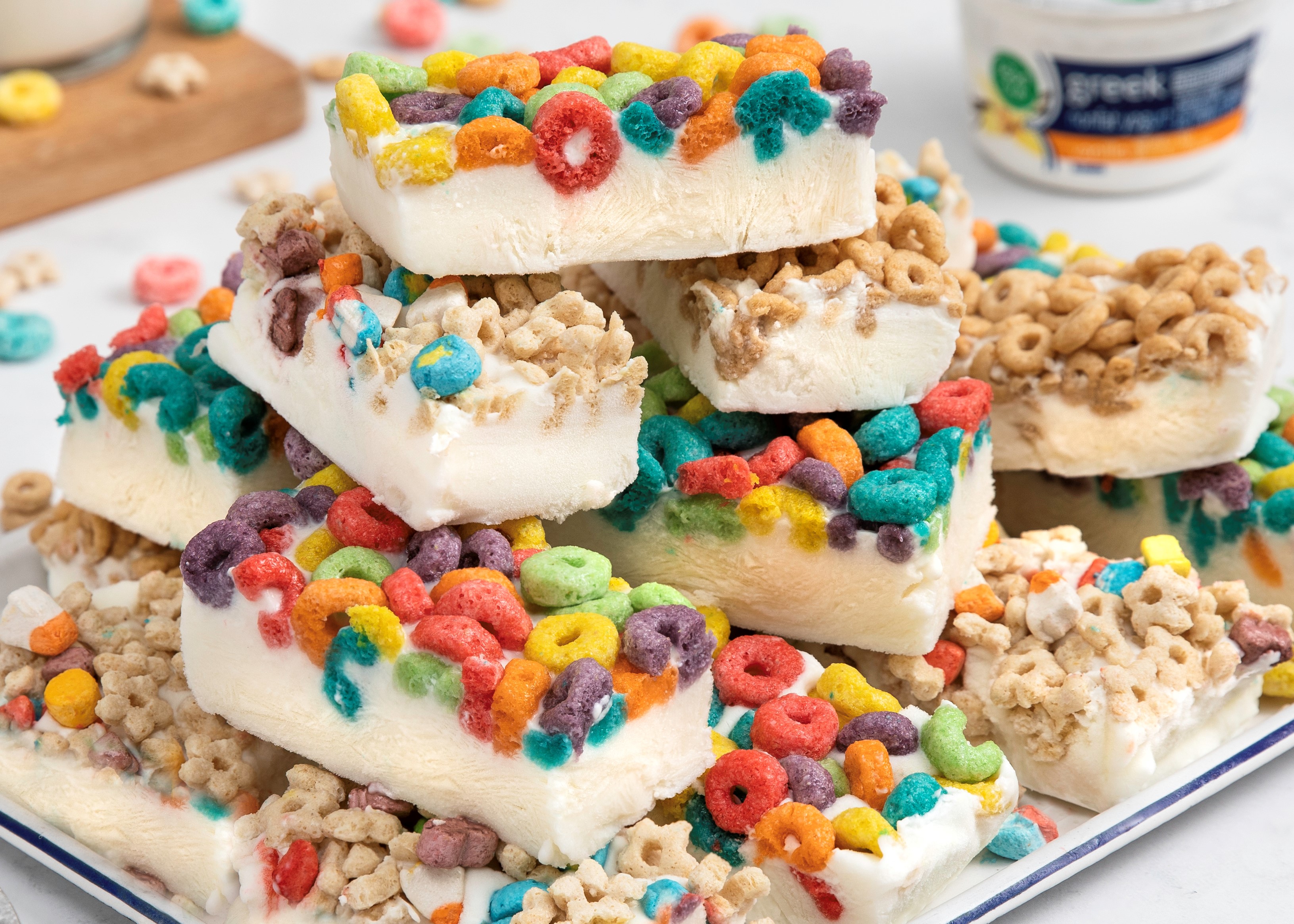 Milk and Cereal Bars