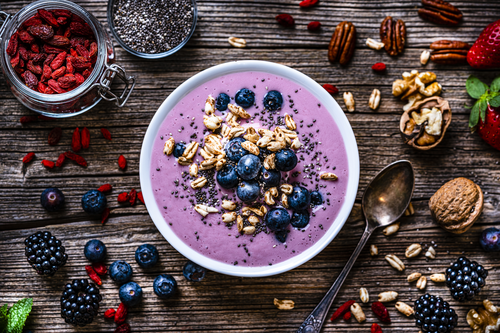 Blueberry Smoothie Bowls
