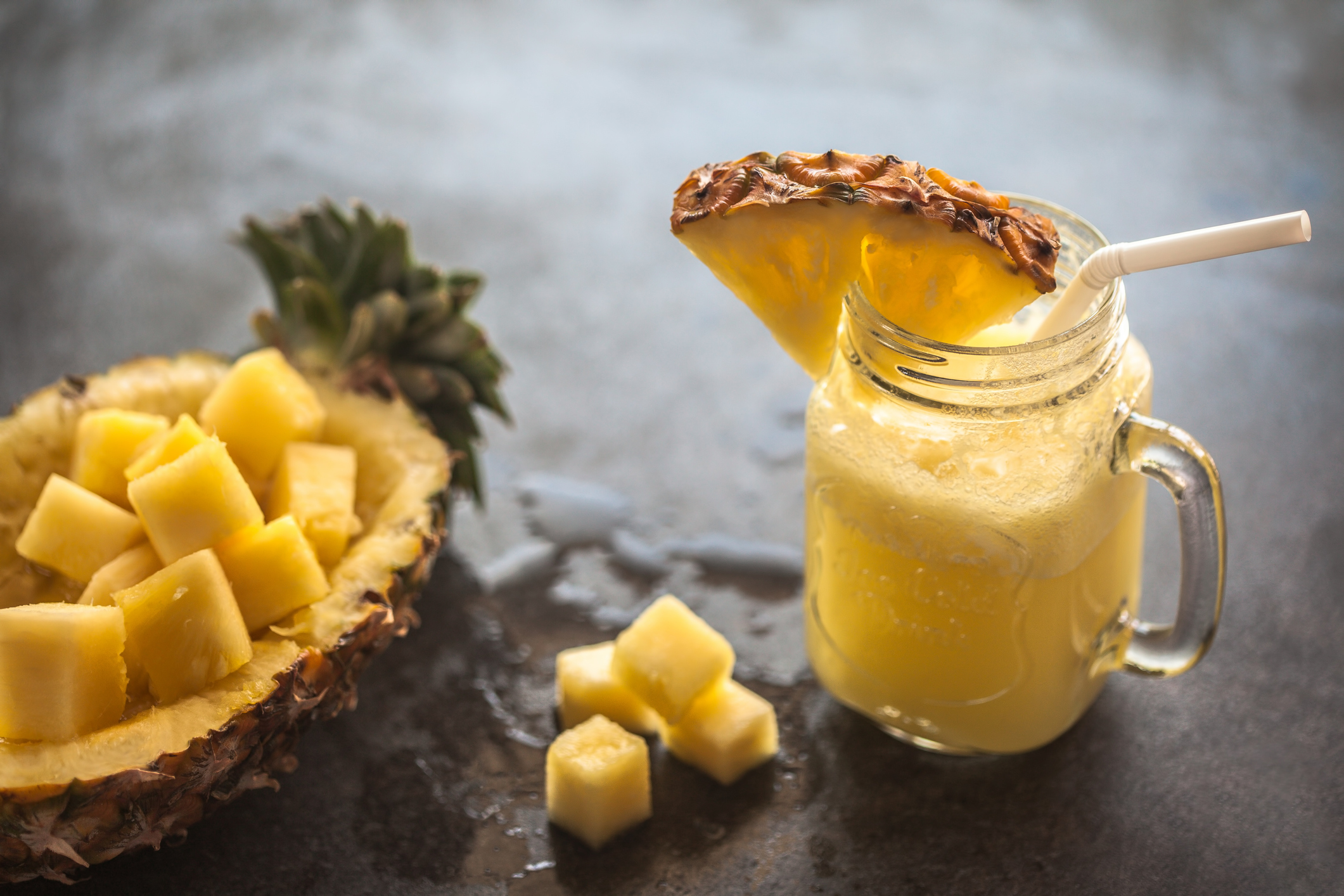 Creamy Pineapple Colada Smoothie