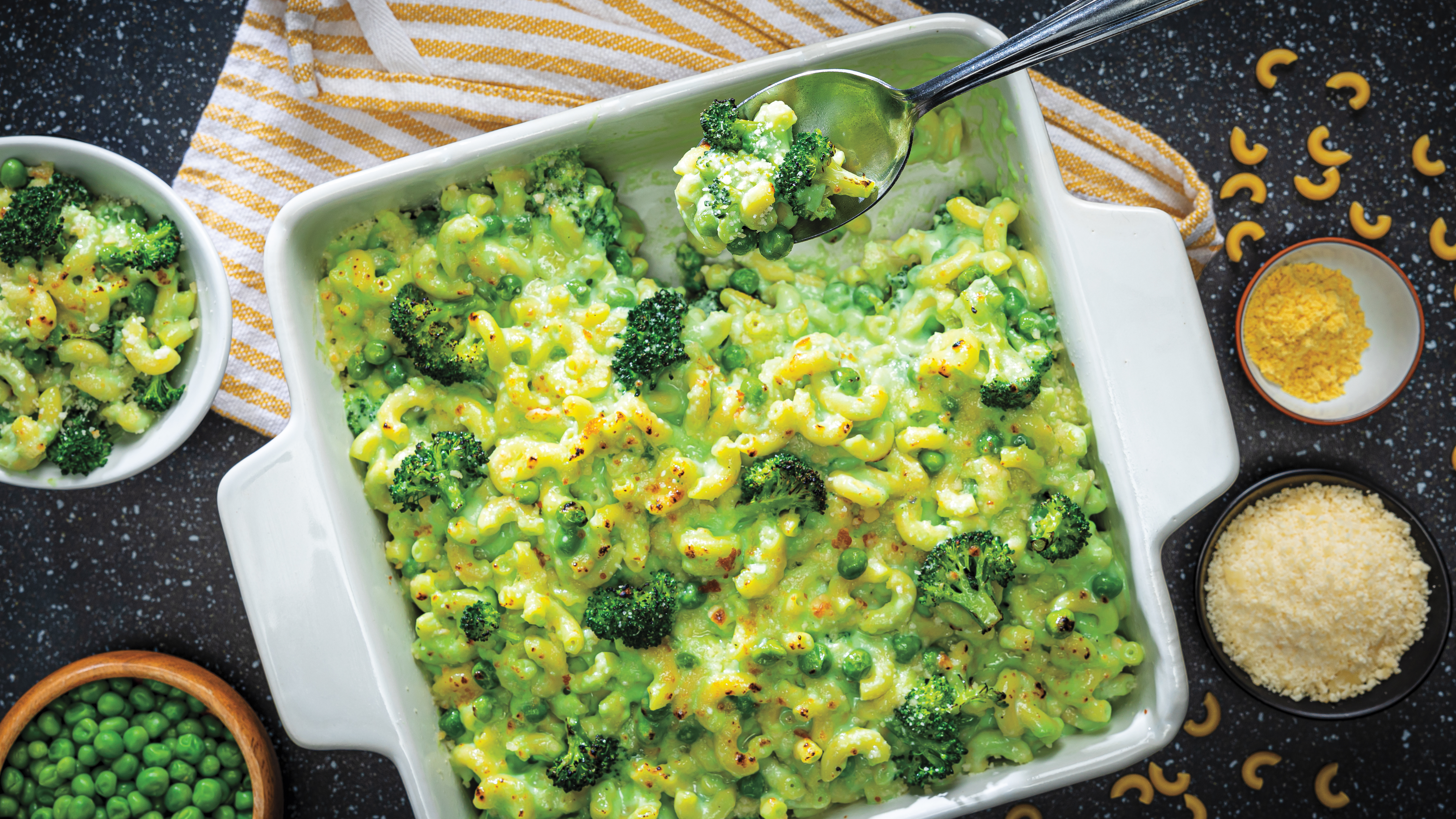 Green Mac and Cheese