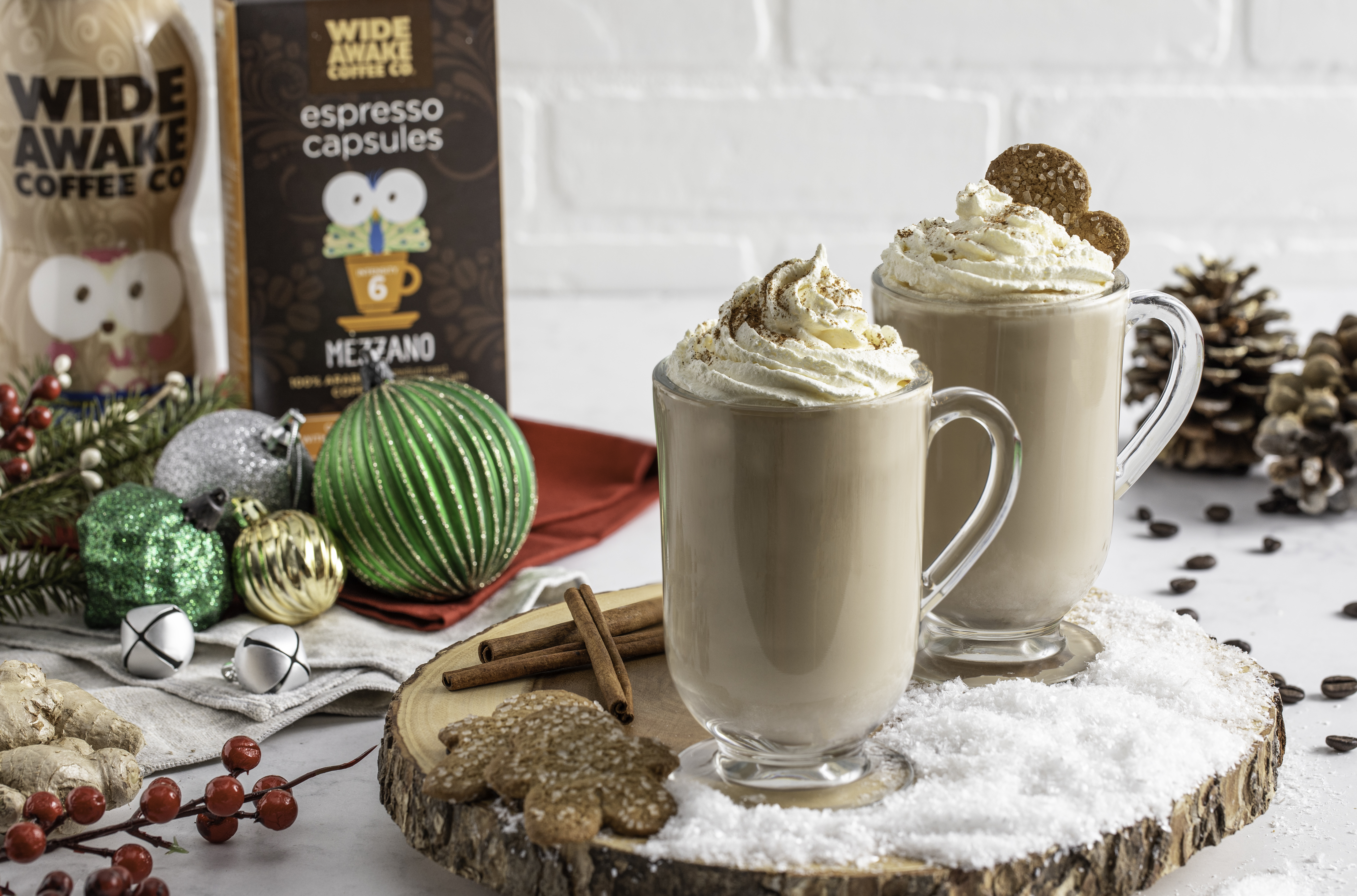 White Chocolate Gingerbread Latte