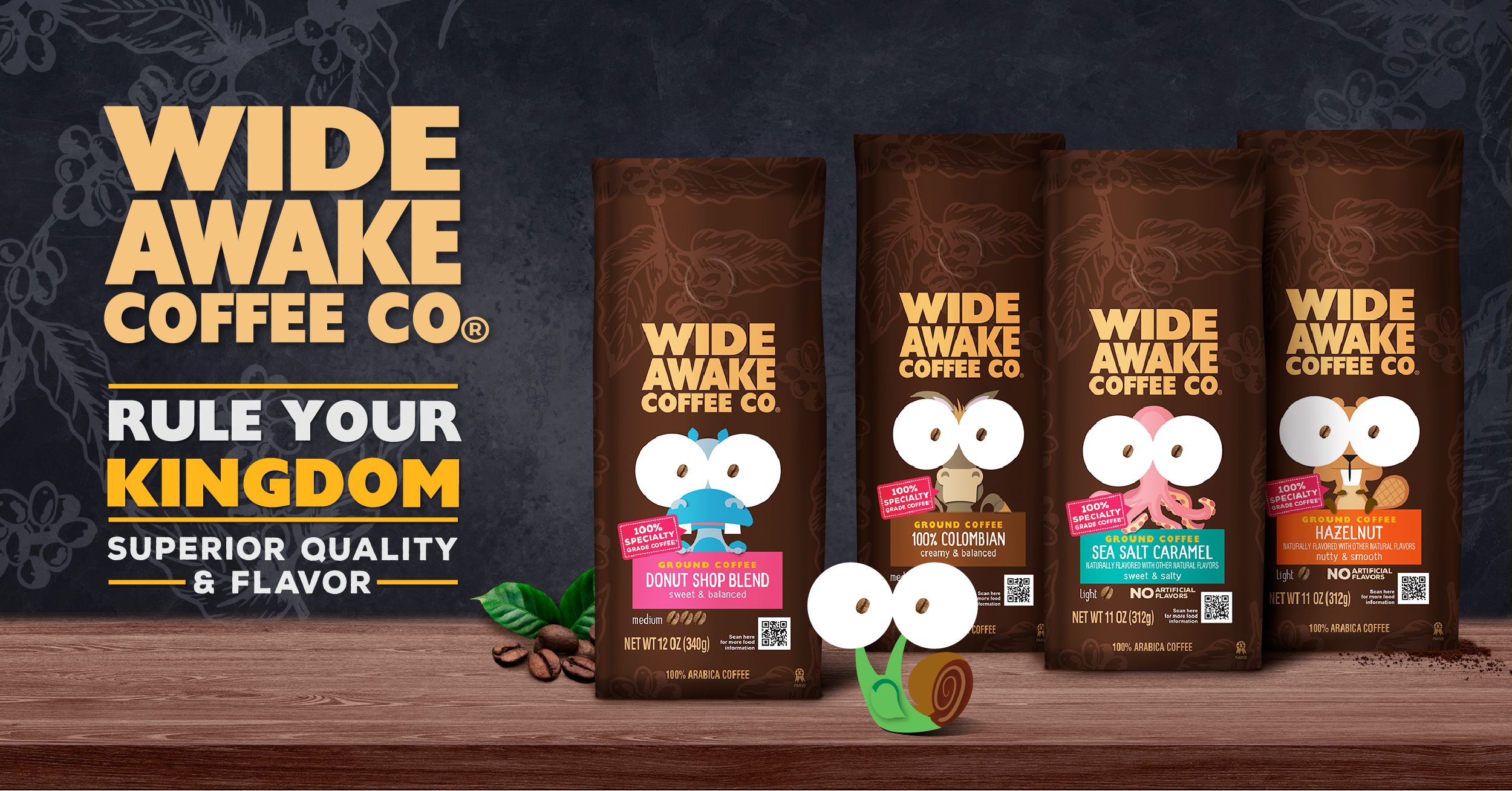 Wide Awake Ground Coffee