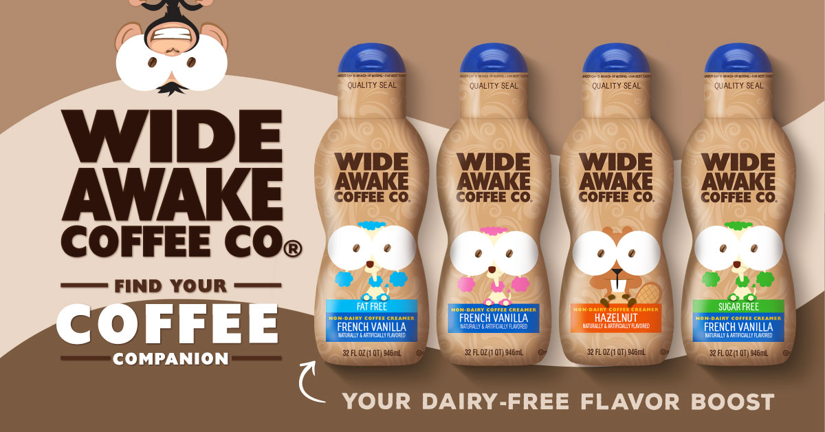 Wide Awake Dairy-Free Creamers