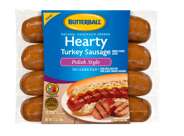Hearty Turkey Sausage