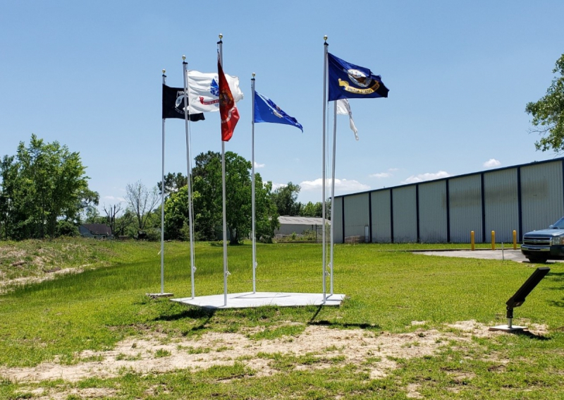 Iwo Jima Memorial Replica Dequincy, Louisiana