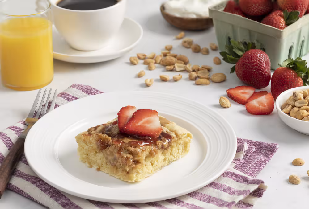 PB & J Pankcake Bake