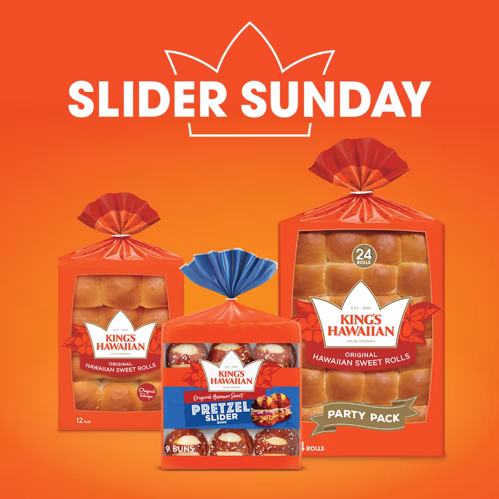 Slider Sundays with King's Hawaiian
