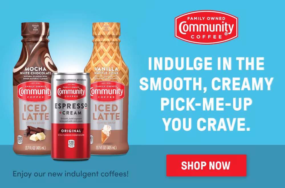 New Community Coffee Products! 