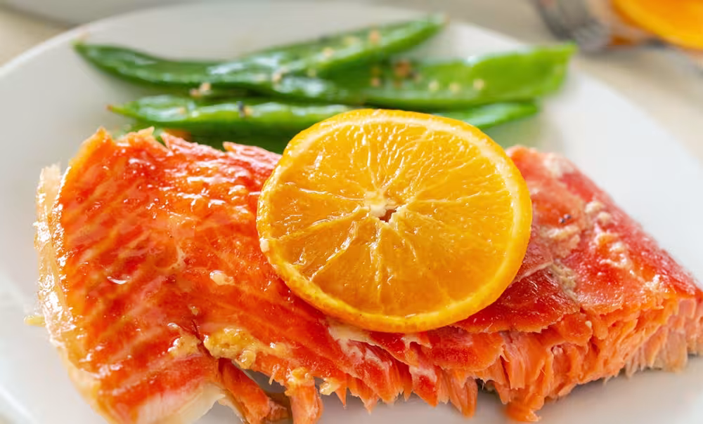 Orange Ginger Salmon