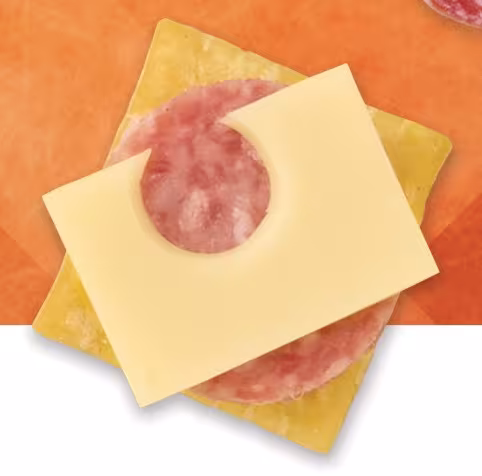 Double Cheesy Salami Snacks