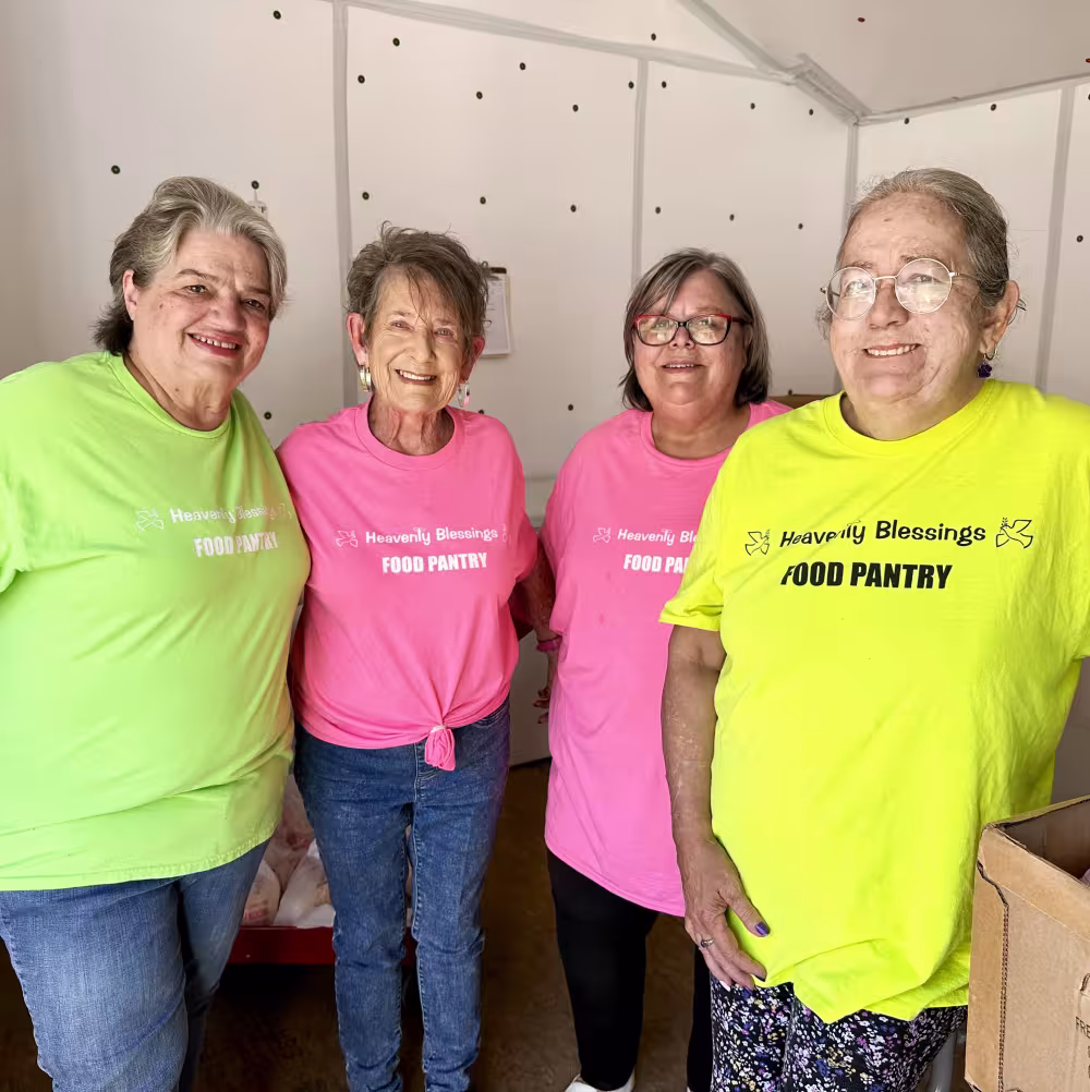BBCF Assists Heavenly Blessings Food Pantry with Filling Community's Needs