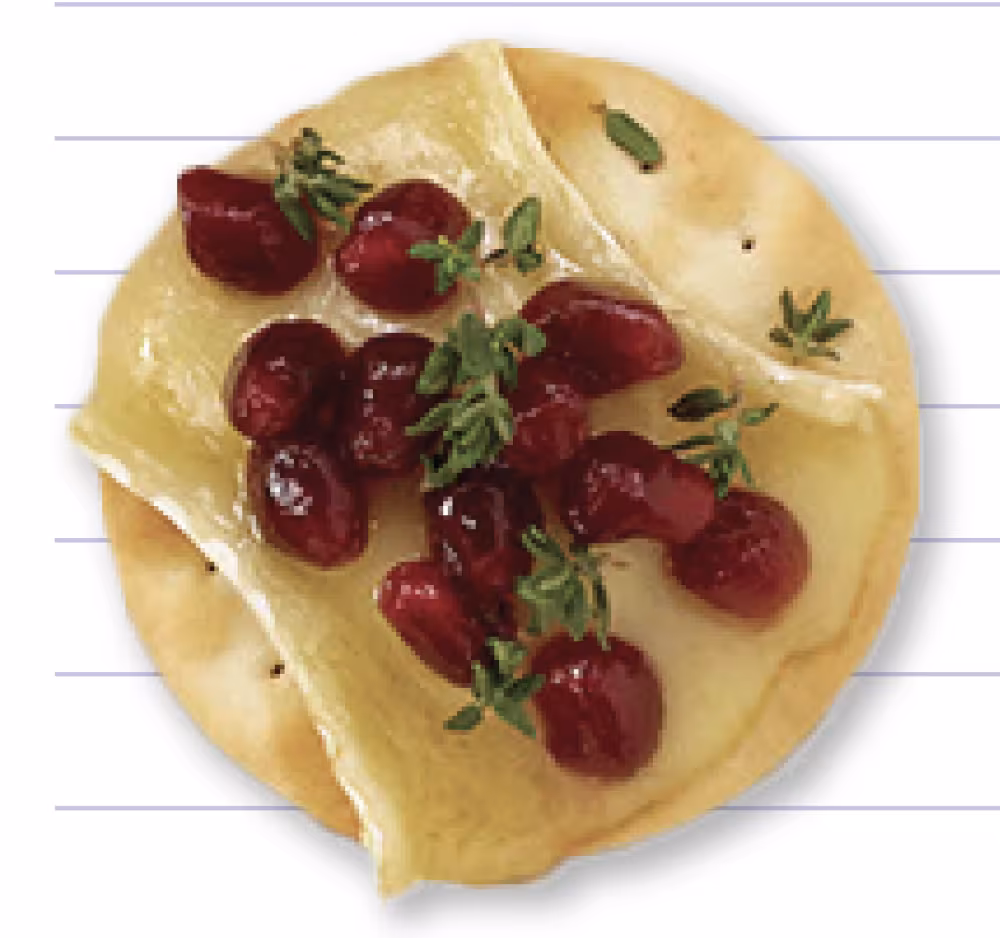 Creamy Brie & Thyme Appetizers