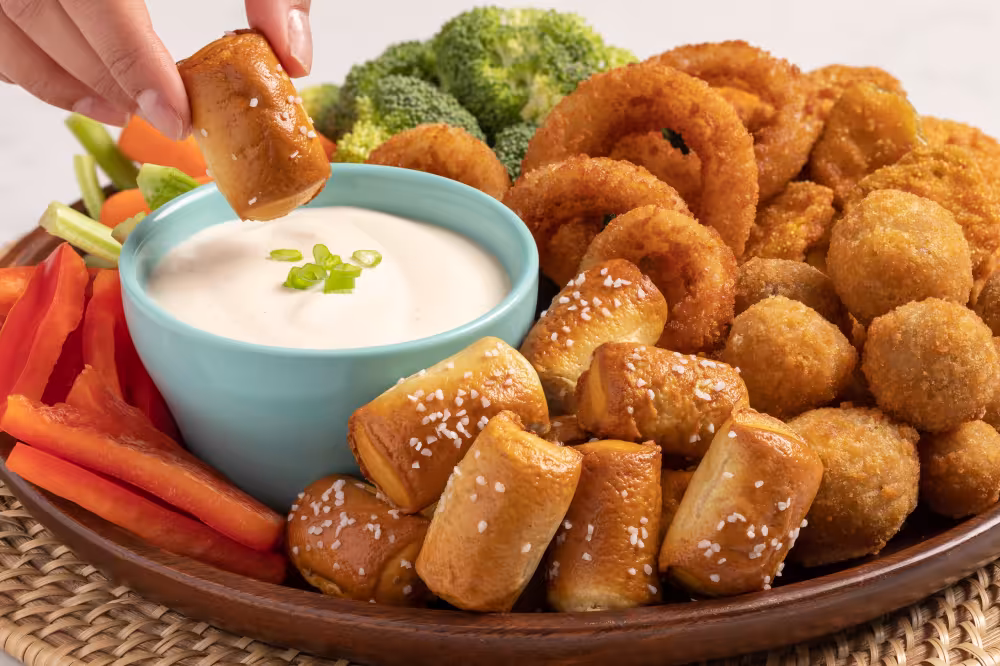 Spicy Roasted Garlic Dip