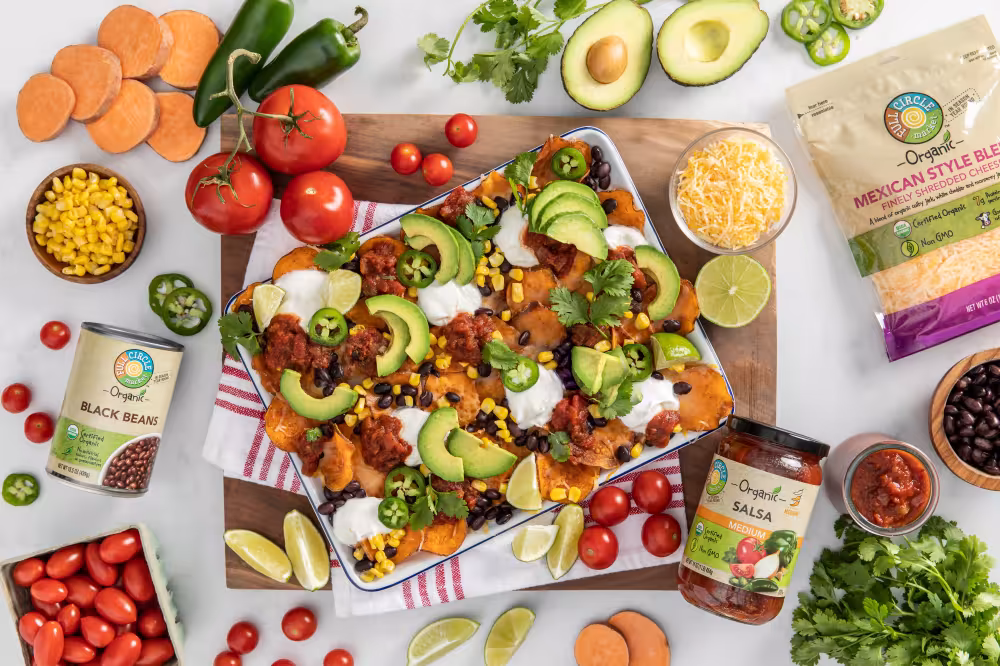 Air Fryer Sweet Potato Nachos
