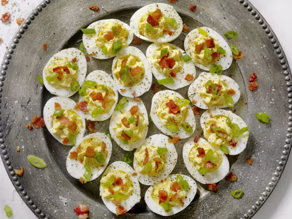 Bacon Deviled Eggs