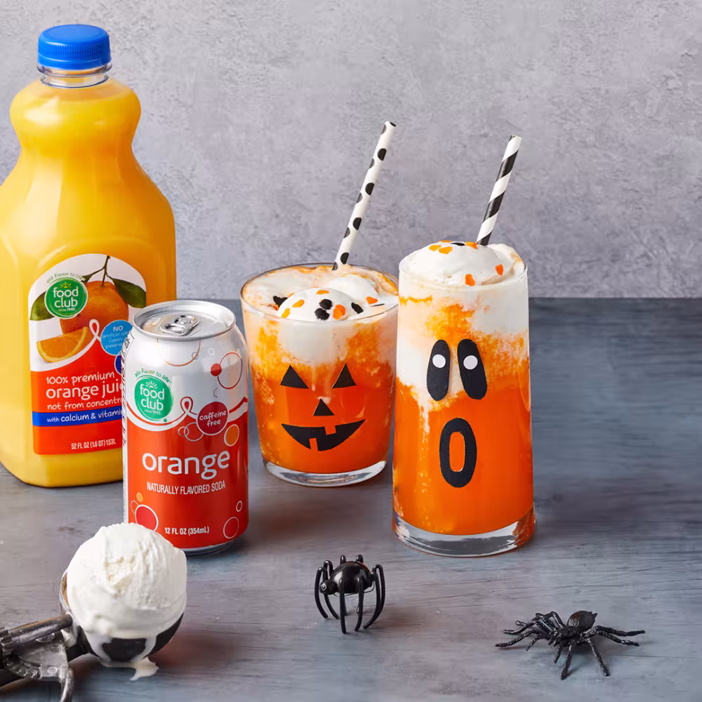 Fizzy Halloween Floats