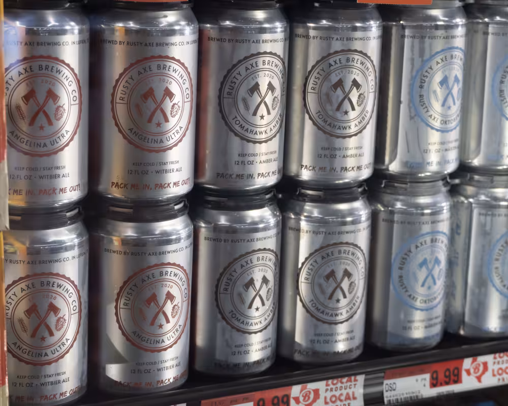 Rusty Axe Products Sold at Brookshire Brothers