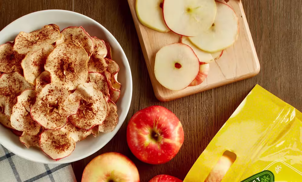 Baked Cinnamon Apple Chips