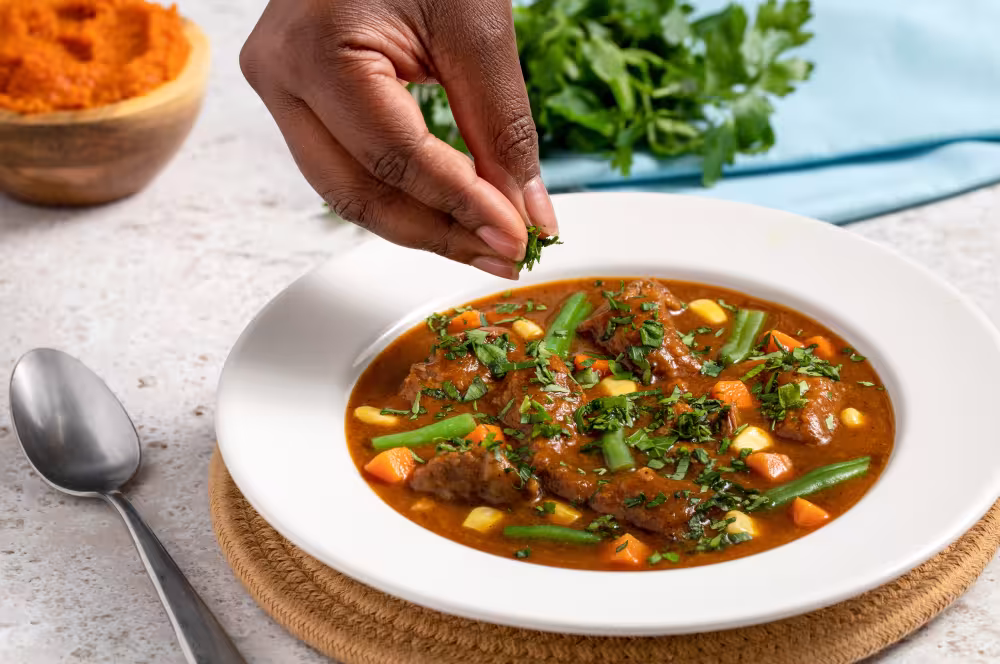Slow Cooker Pumpkin Beef Stew