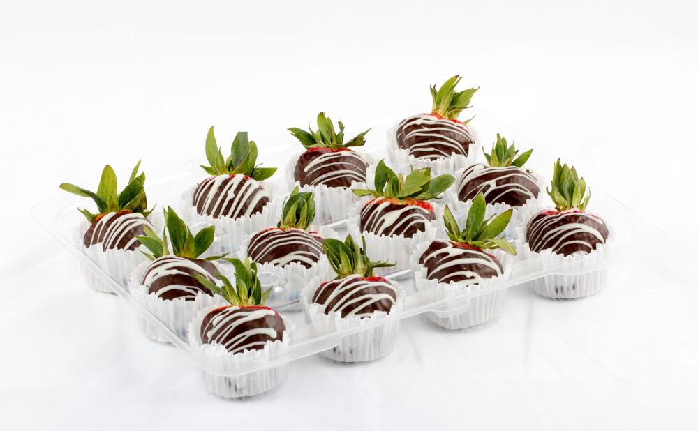 Chocolate Dipped Strawberries Packaged
