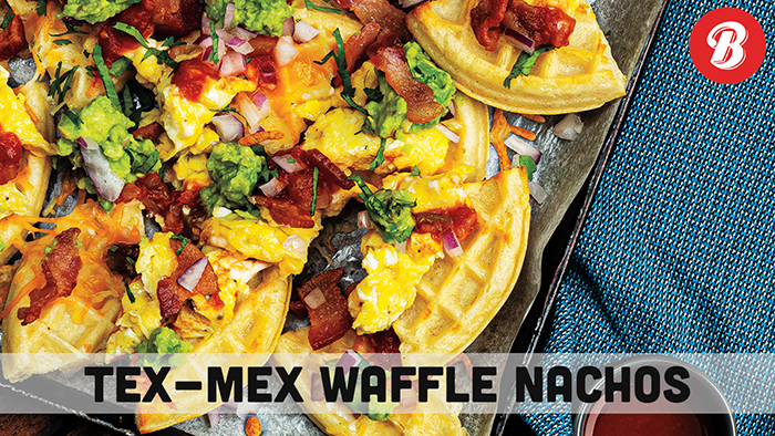 Recipe for Tex-Mex Waffle Nachos